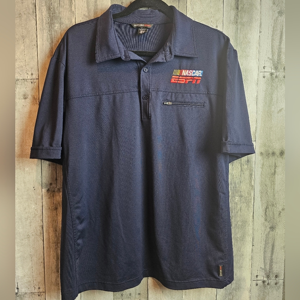Nascar Men's Polo Shirt with Logo Embroidery